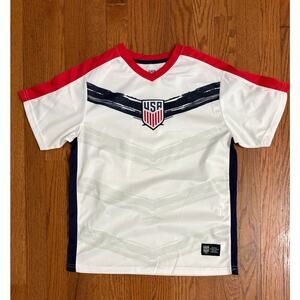 U.S. Soccer Game Day Soccer Jersey- USMNT- Youth Large (14-16)- EUC